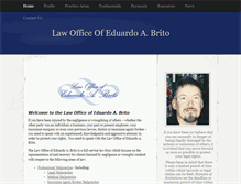 Tablet Screenshot of ebritolaw.com